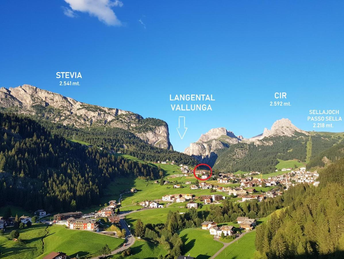Appartamento Dolomiti Selva di Val Gardena Exteriör bild
